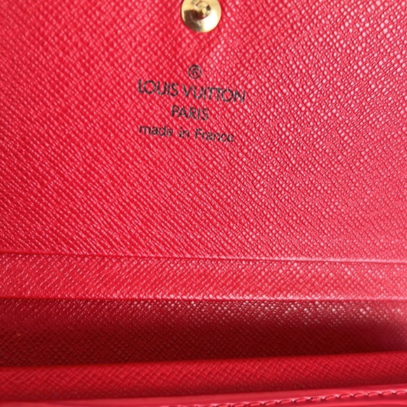 Louis Vuitton Red Epi Snap Wallet - Picture 8 of 15